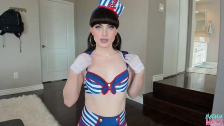 Natalie Mars  Sailor Mars Stretches & Fists Her Hole