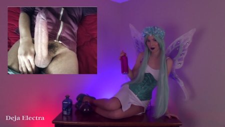 Mistress Deja Electra :  Fairy Seduces You And Makes You Stroke To Cock