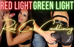 Goddess Aria Zahara :  Red Light Green Light: Real Cock Conditioning