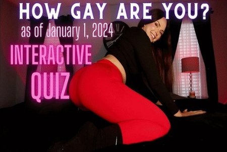 Goddess Aria Zahara :  How GAY are you? - New Years Day 2024 Interactive Quiz