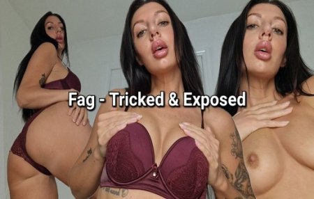 Tattooed Temptress :  Faggot - Tricked and Exposed