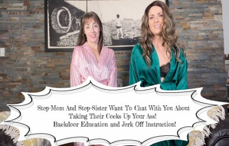 Helena Price, Jenna Noelle :  Mom And Sister Want To Chat With You About Taking Their Cocks Up Your Ass