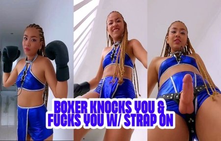 Lissadoll :  BOXER KNOCKS YOU and FUCKS YOU with STRAPON