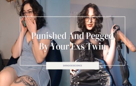 saradoesscience :  Punished And Pegged By Your Exs Twin