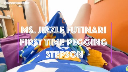 VibeWithMommy :  MS. JIZZLE PEGS HER SWEET BOY FIRST TIME