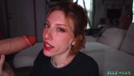 Elle Marz :  Eat his cum w me POV JOI;   Elle Marz :  Mommy makes you gay