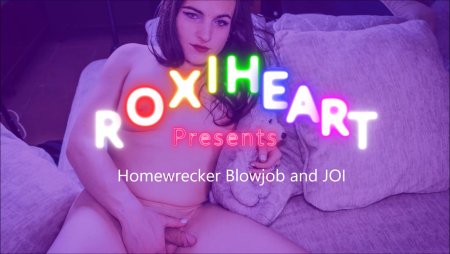 Roxi Heart :  Home Wrecker JOI and Blowjob