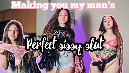 Spookybunz :  Making you the perfect sissy for my boyfriend