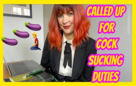 YourHikerBabe :  Called Up For Cock Sucking Duties