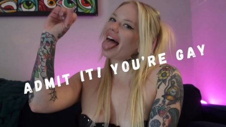 Mistress Natalia Vouise :  Admit It! Youre Gay