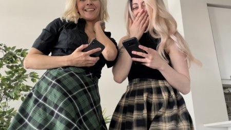 Femme Fantasy :  Blackmailing and Spitroasting Virgin Loser