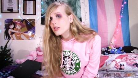 Roxxie Moth :  Watching Porn With stepBrothers Friends