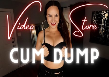 Goddess Aria Zahara :  Video Store Cum Dump