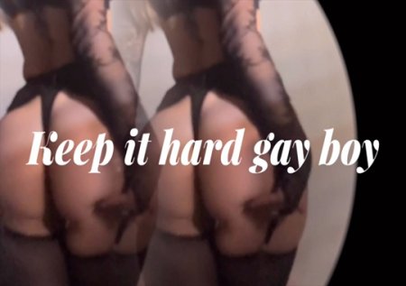 THEcherrygirl :  Keep it hard gay boy